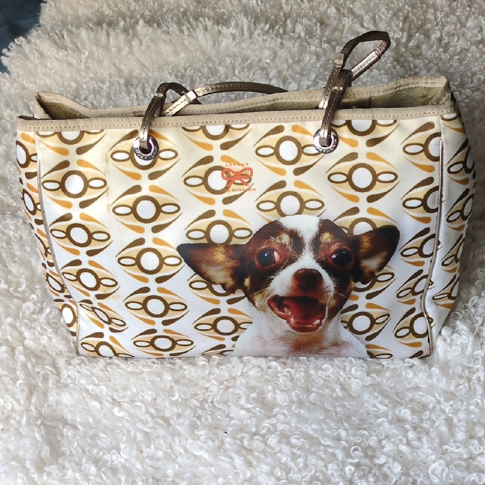 Anya Hindmarch Dog Print Bag